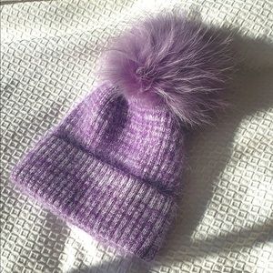 Linda Richards Pom hat in VIOLET